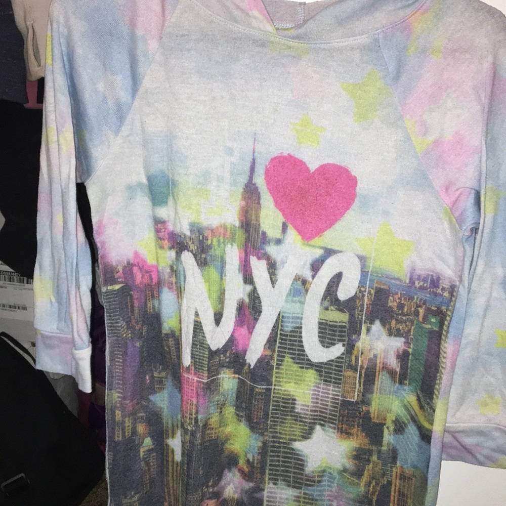 NYC kids long sleeve shirt